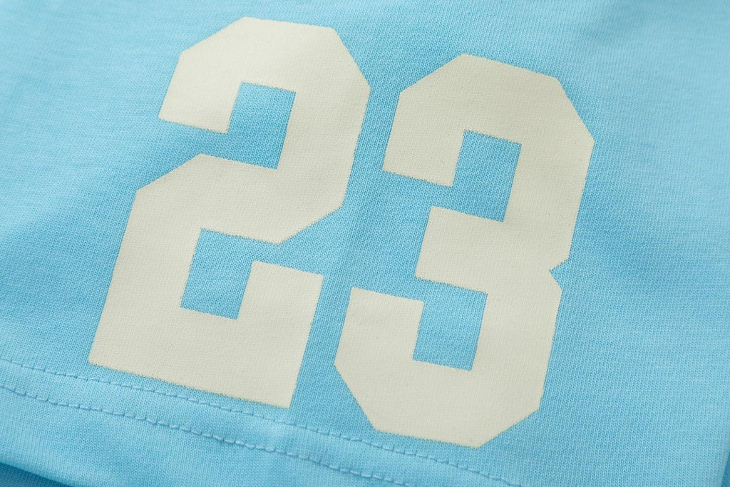 Amiri 23 Blue T-Shirt Without Collar Banlieue91