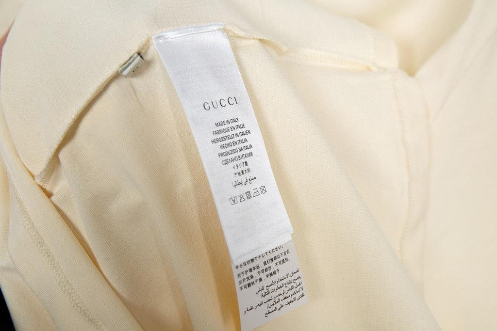 Gucci T-Shirt Without Collar 'Beige' Banlieue91