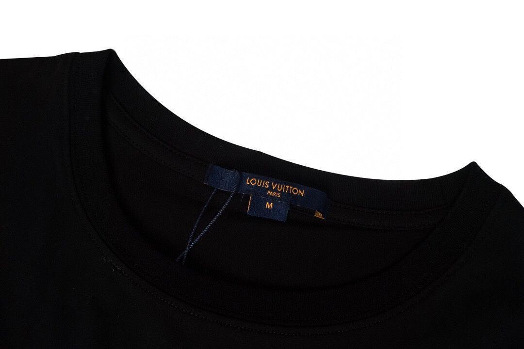 Louis Vuitton T-Shirt Without Collar 'Black' Banlieue91