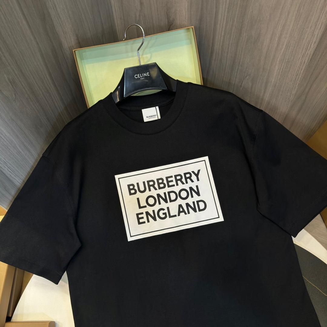 Burberry T-Shirt Without Collar 'Black' Banlieue91