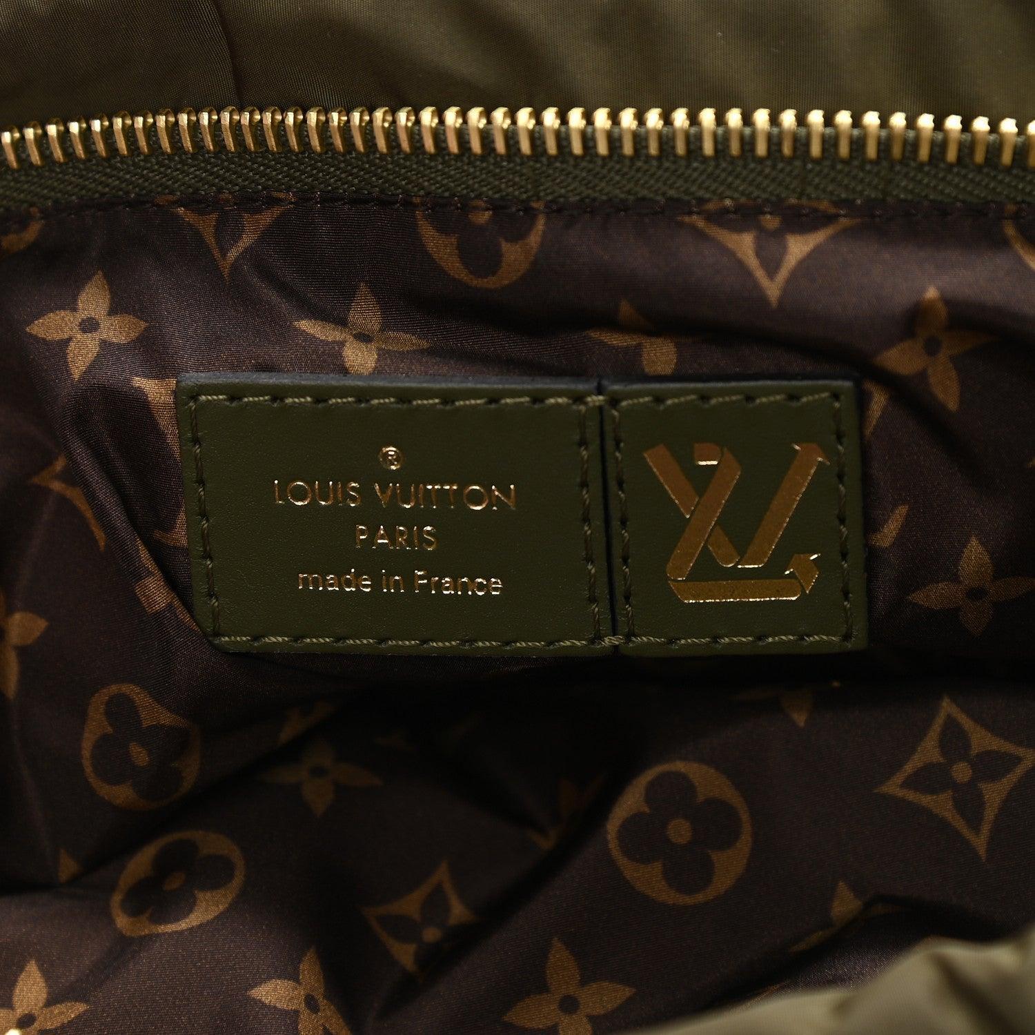 Louis Vuitton  Econyl Monogram Pillow Maxi Multi Pochette Accessories Kaki Beige Banlieue91