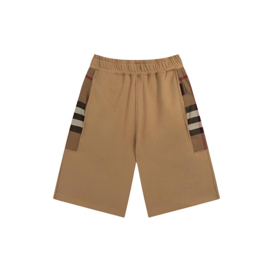 Burberry Men's Striped Cotton Knit Basketball Shorts 'Beige' Banlieue91