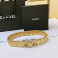 Chanel Leather Women’s Belt 'Yellow' Banlieue91