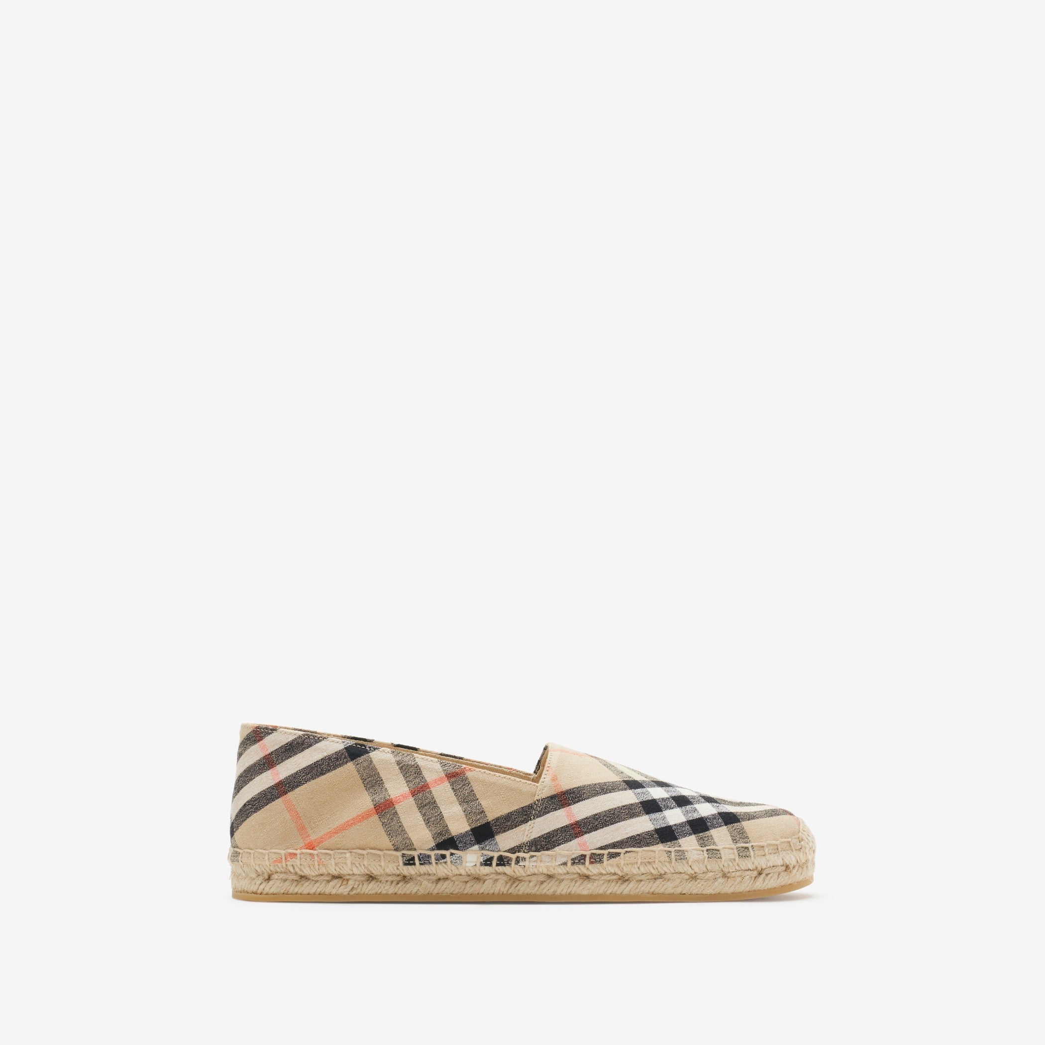 Burberry Check Mews Espadrilles Banlieue91