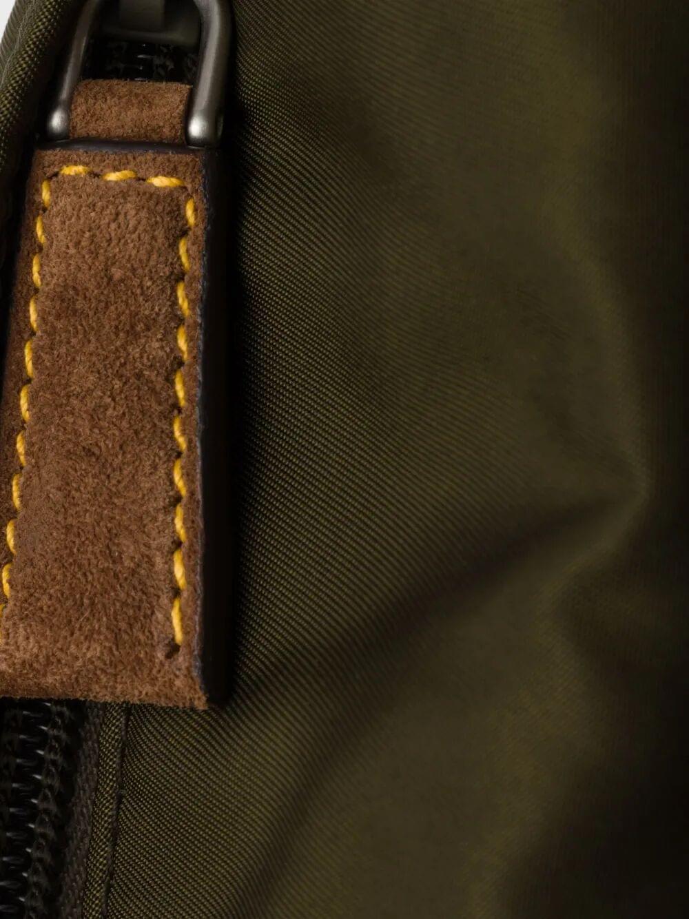 Prada Men Re-Nylon And Suede Belt Bag Luosophy