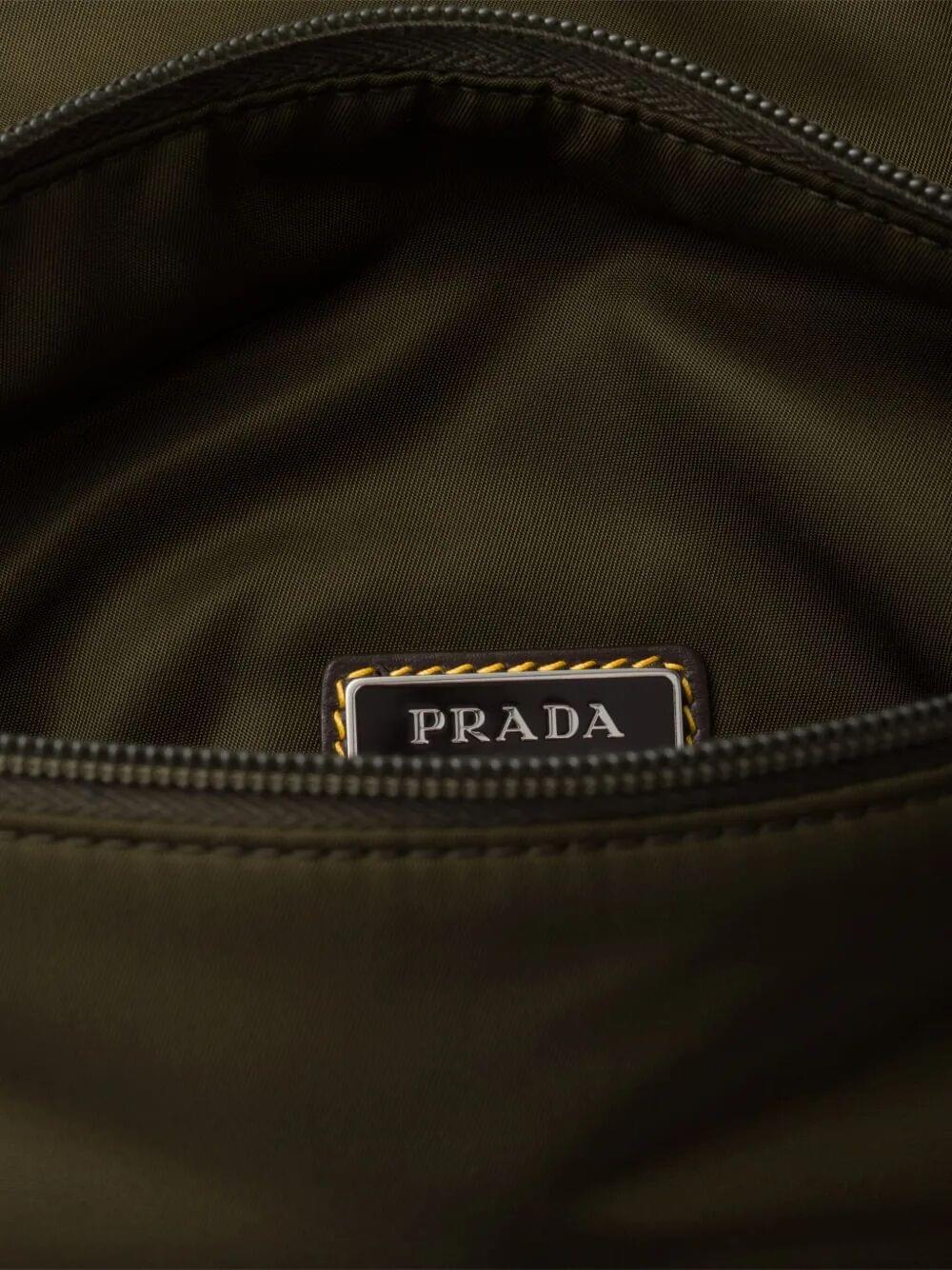Prada Men Re-Nylon And Suede Belt Bag Luosophy