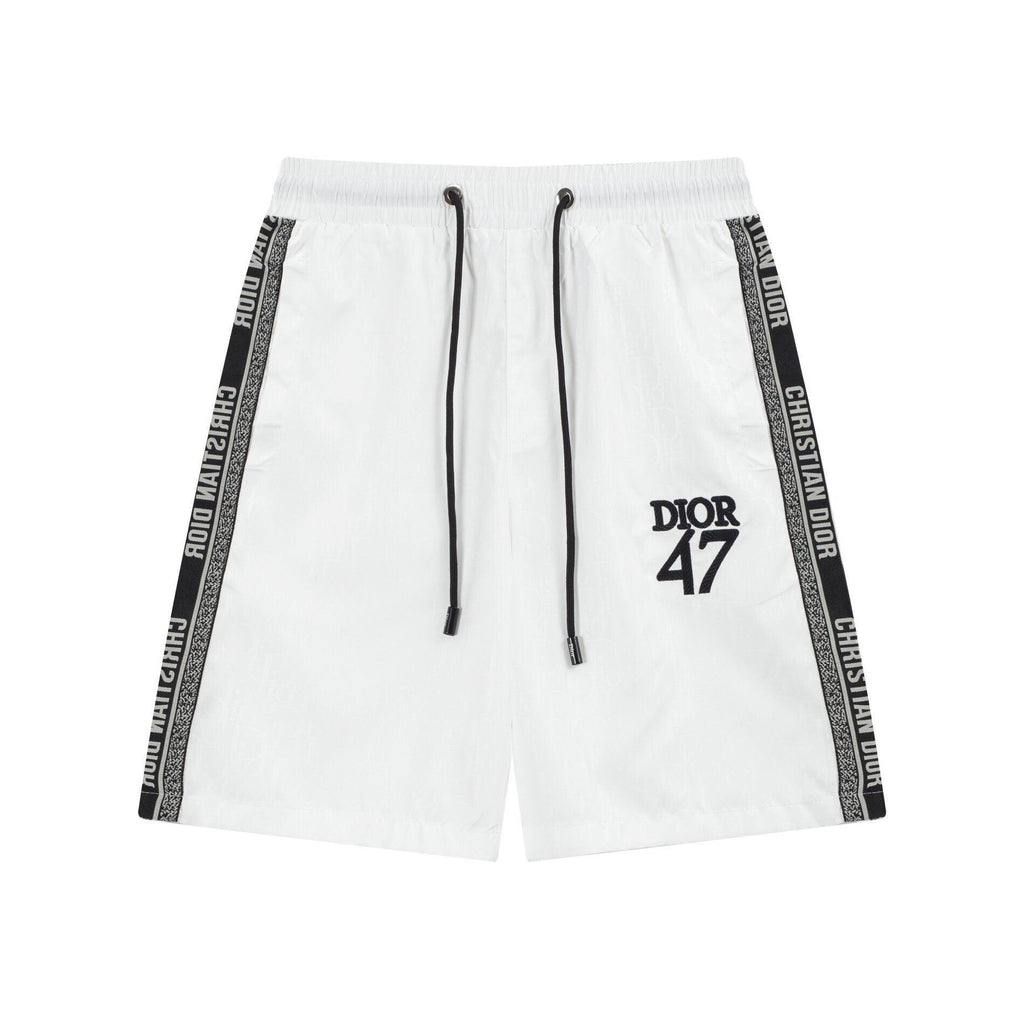 Dior Knit Basketball Shorts 'White/Black' Banlieue91