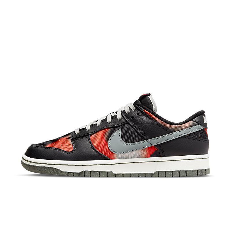 Nike Dunk Low Graffiti Black Red Banlieue91