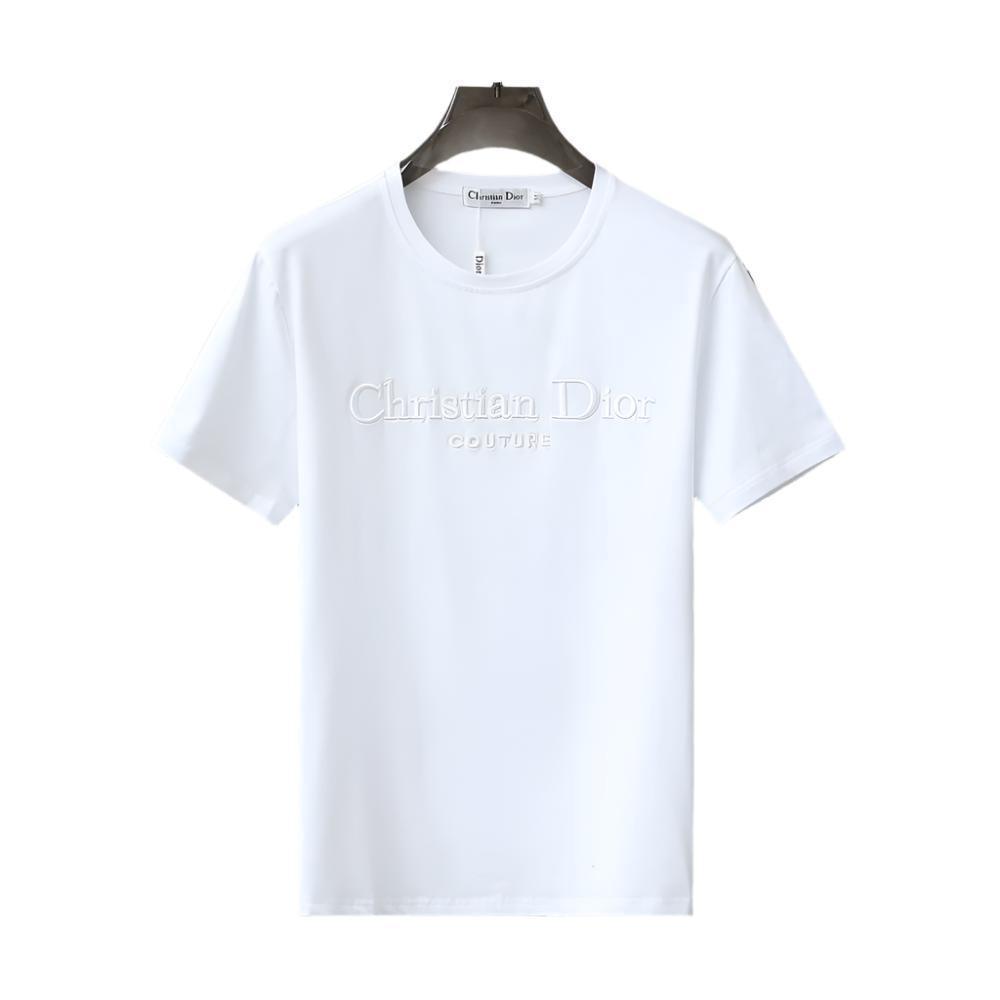 Dior T-Shirt Without Collar 'White' Banlieue91