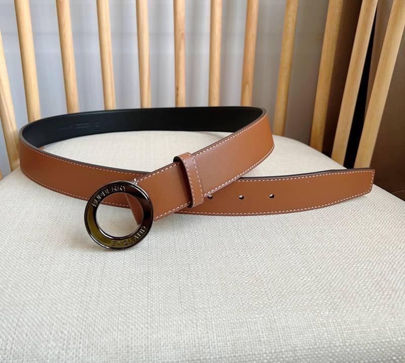 Burberry Leather Vintage Belt 'Brown' Banlieue91