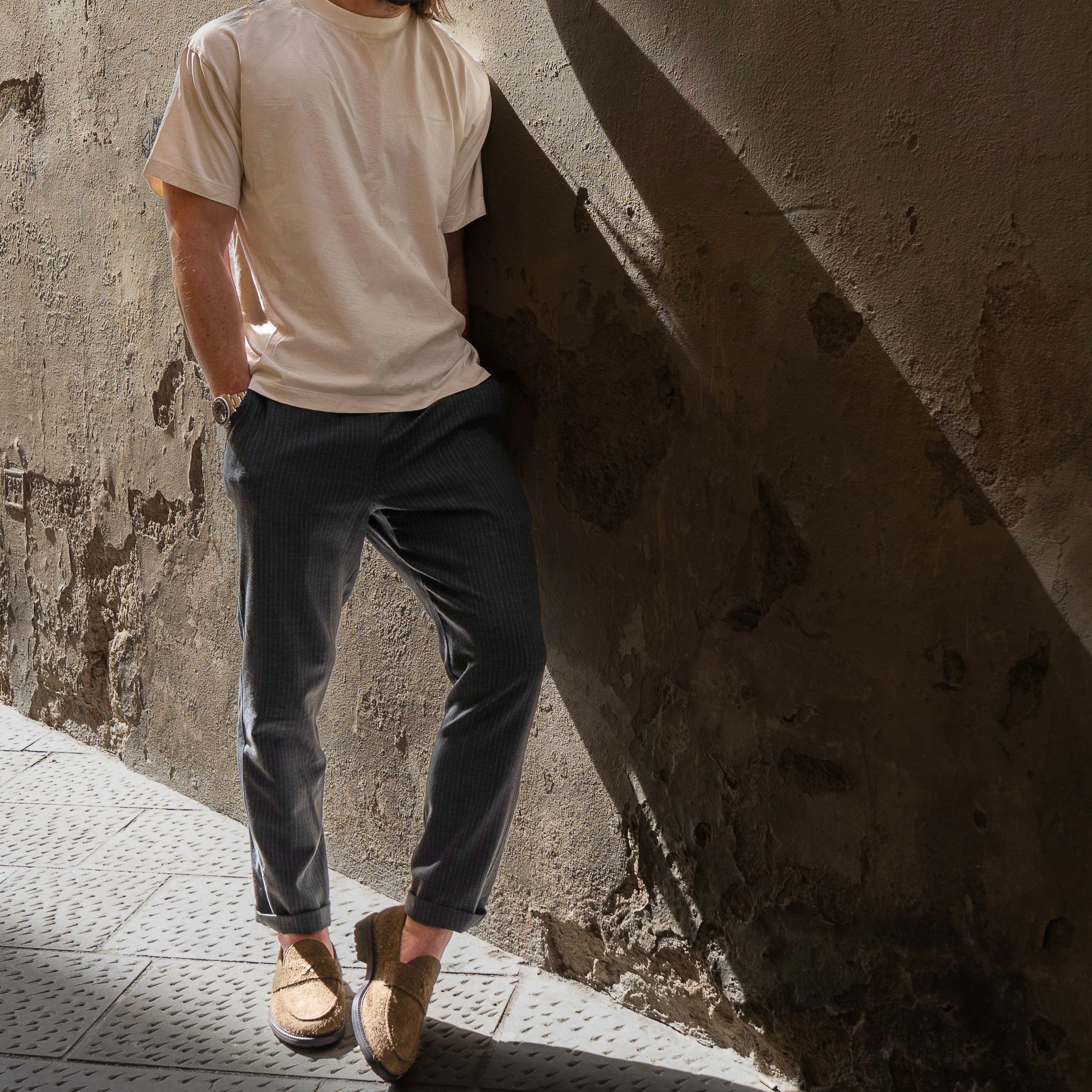 Men's Antelope Textured Suede Lug Centesimo Del Toro Shoes