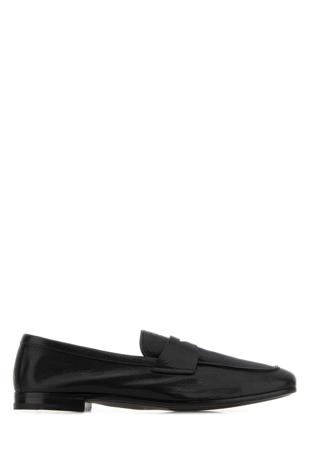 PRADA Men's Classic Leather Moccasins Banlieue91