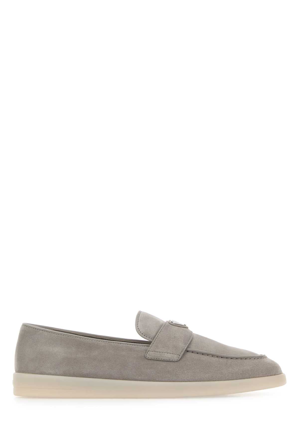 PRADA Suede Loafers for Men Banlieue91
