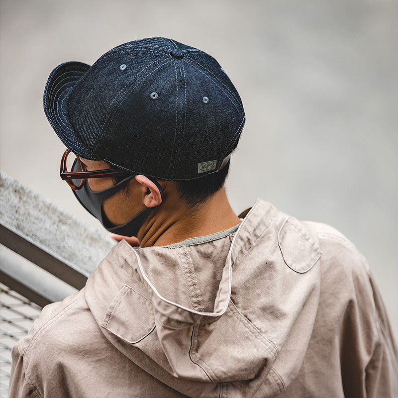 American retro cowboy duckbill hat short brimmed hat short brimmed hat men's trend