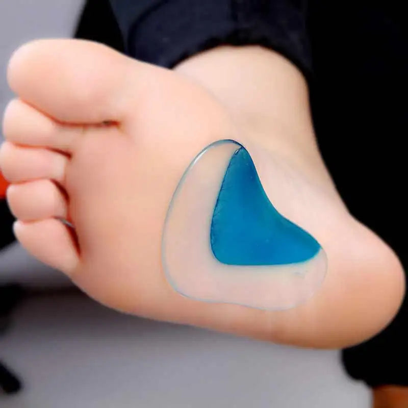 2Pc Arch Support Insole Of Flatfoot Gel Pads For Feet Orthotics Insoles Foot Health Care Massage Muscle Resist Painful Massager