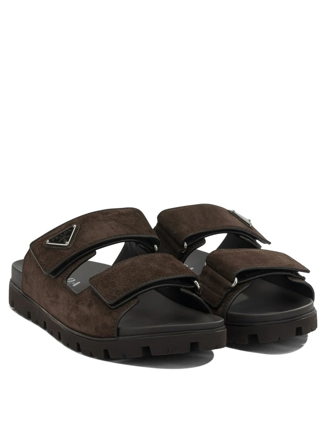 PRADA Premium Leather Sandals for Men - Seasonal Style SS26 Banlieue91