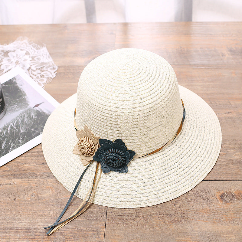Girls Hats Children Raw Edge Straw Hat For Girls Kids Sun Cap Girls  Hat Baby Beach Caps In leegant Modern Design Stevvex