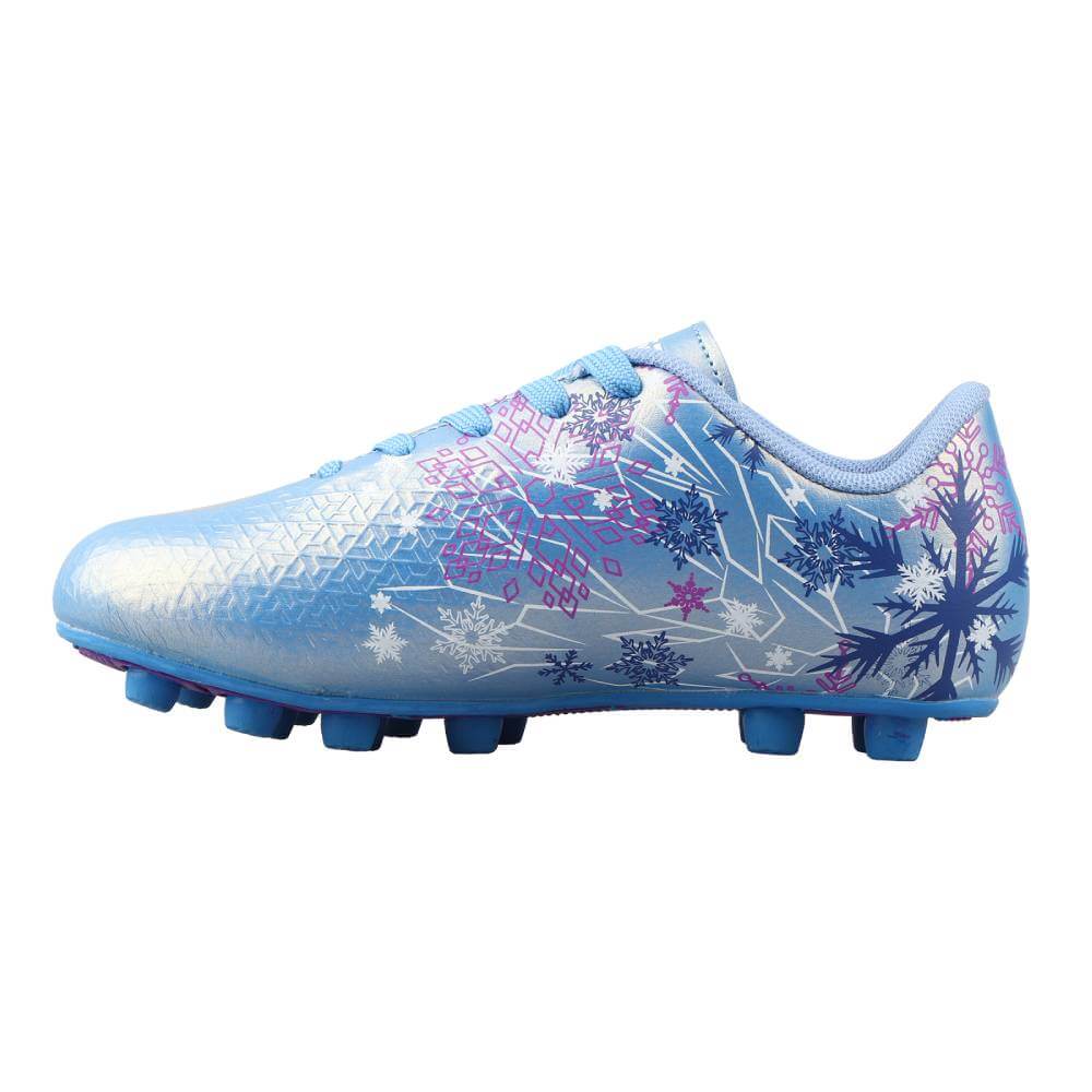 Vizari Sports Frost 3 Youth Firm Ground Soccer Cleats for Natural Grass and Outdoor Play- Blue Vizari Sports