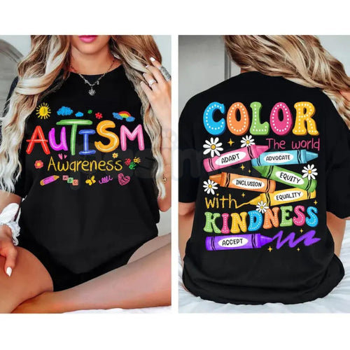 "SPED Teacher" 2-Sided Autism Awareness T-Shirt – Inclusive Educator Graphic Tee, Premium 100% Cotton Neurodiversity Top, Soft Lived-In Heavyweight Support Shirt, Made in USA Pasimax