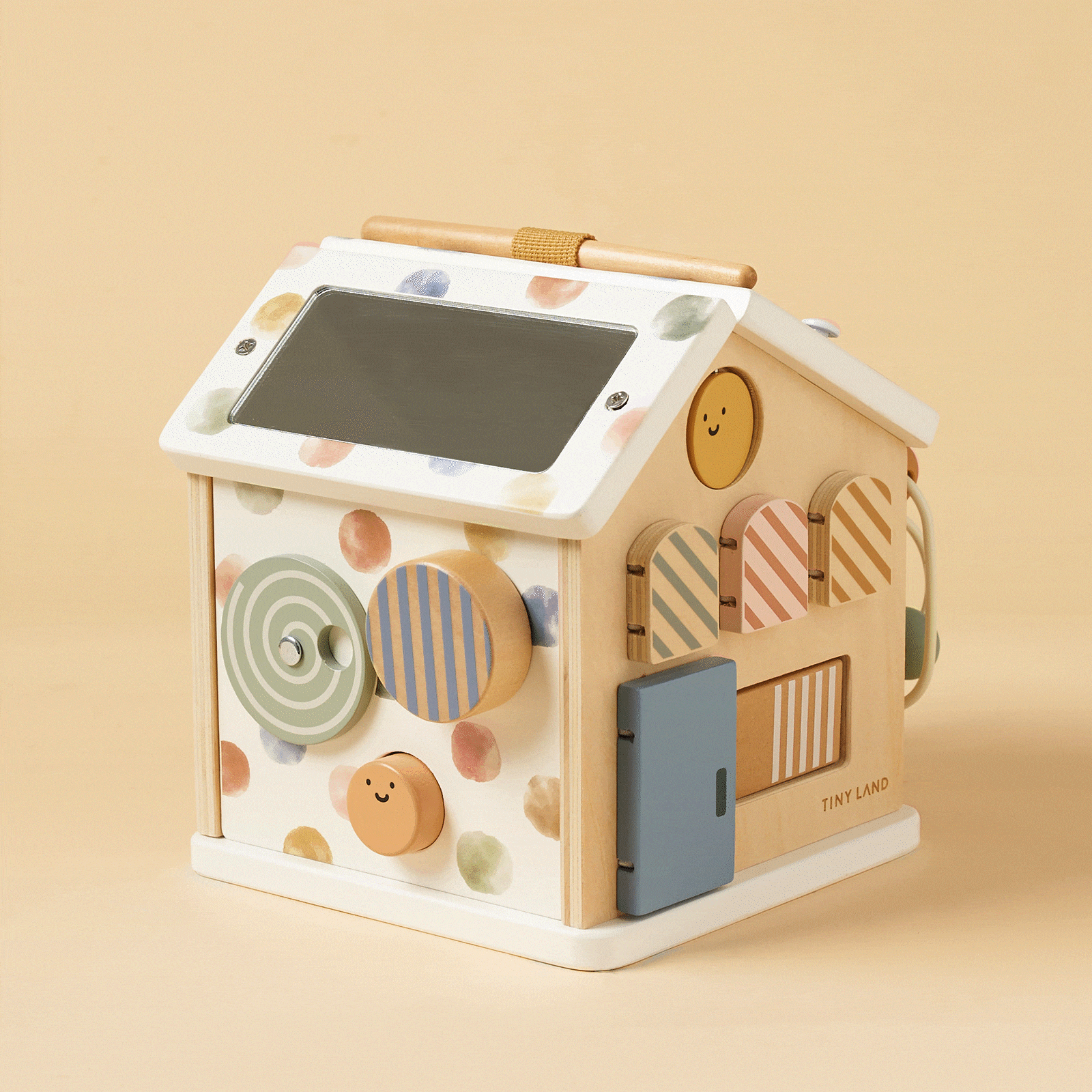 Tiny Land® Cottage Activity Cube - Morandi Tiny Land INC