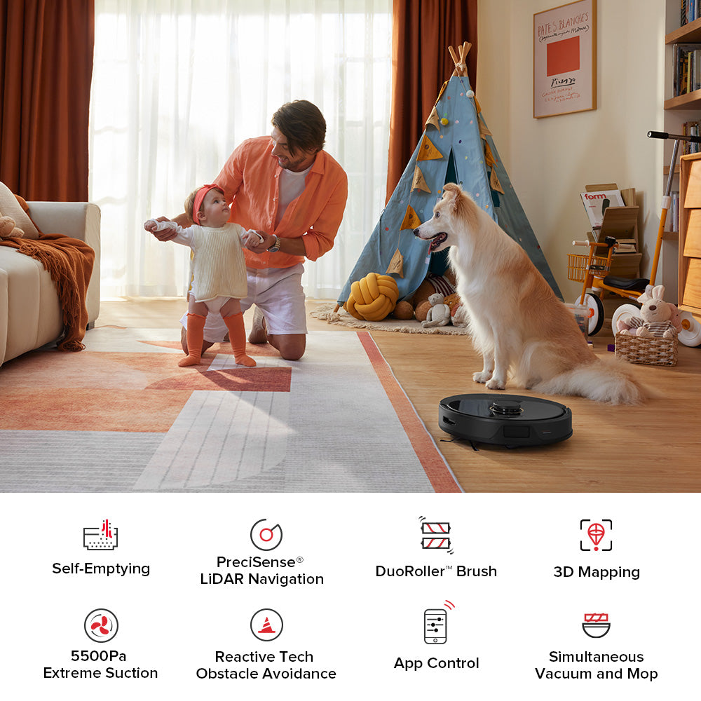 Roborock Q8 Max+ Robot Vacuum and Mop with Auto-Empty Dock Roborock US Official Store