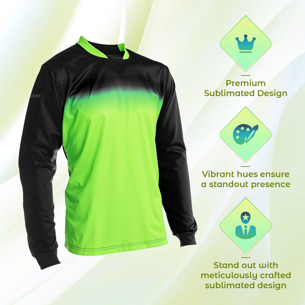 Vizari Vallejo Goalkeeper Jersey – Green/Black Vizari Sports