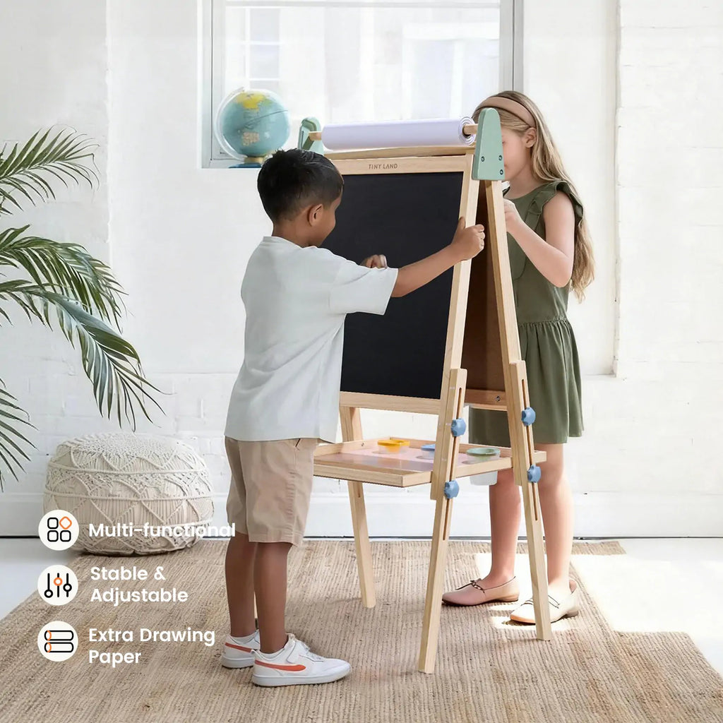 Tiny Land® 3-in-1 Art Easel for Kids Tiny Land INC