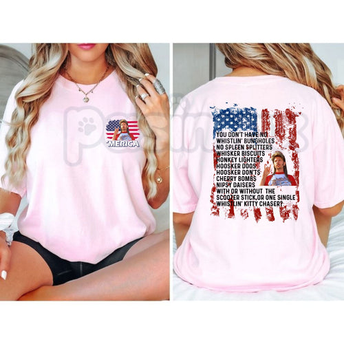 "Joe Dirt" Funny 4th of July T-Shirt – Retro USA Fireworks Graphic Tee, Premium 100% Cotton Cult Classic Movie Shirt, Sarcastic Patriotic Unisex Top, Made in USA Pasimax