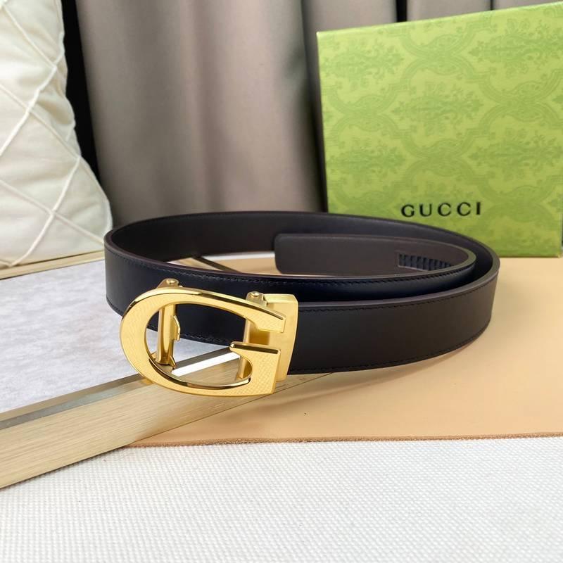 GUCCI Embellished coated-canvas and leather belt 'Black' Banlieue91