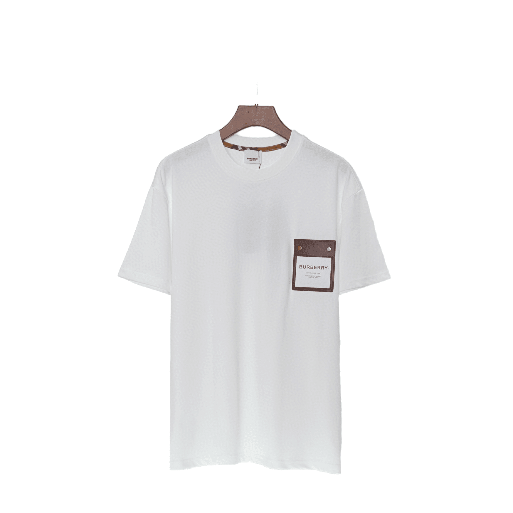 Burberry T-Shirt Without Collar 'White' Banlieue91