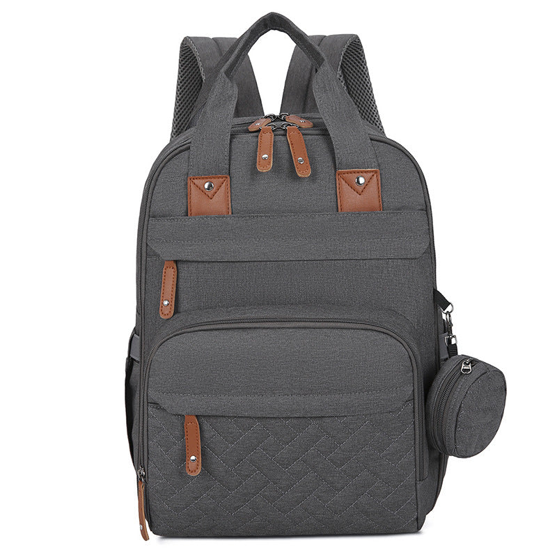 Multi-functional Diaper Bag With A Baby Changing Pad And A Warming Compartment Baby Joy