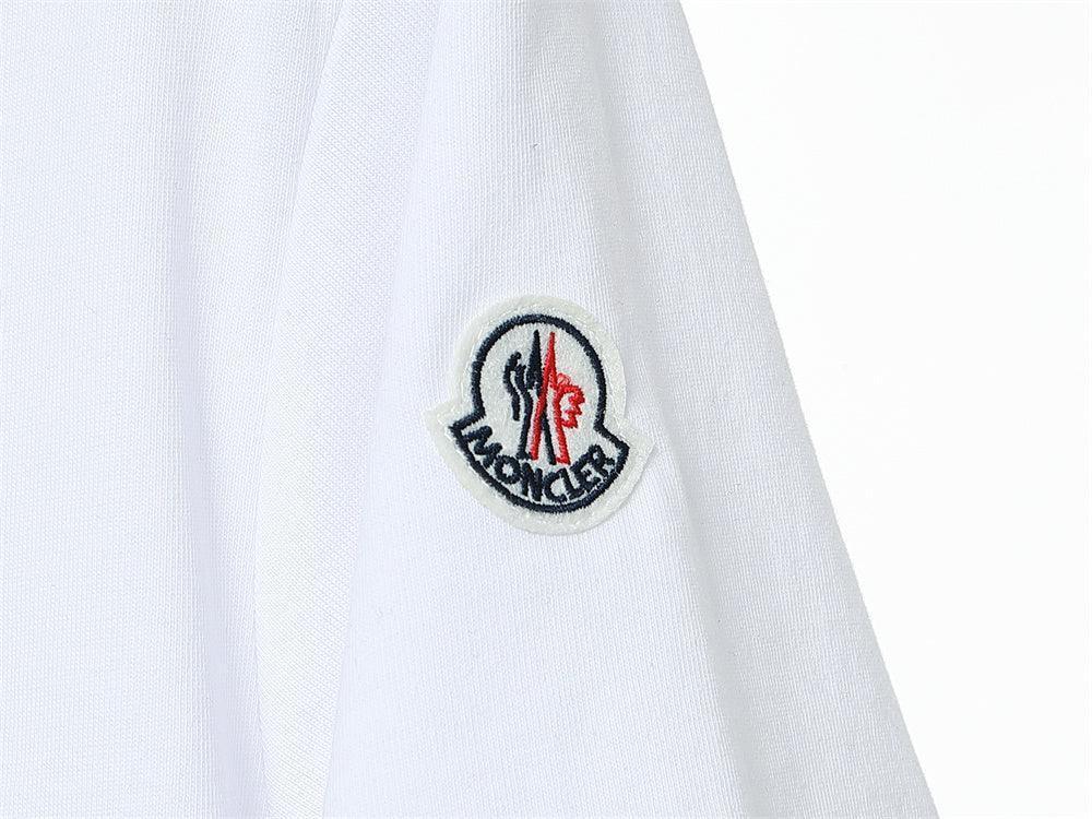 Moncler T-Shirt Without Collar 'White' Banlieue91