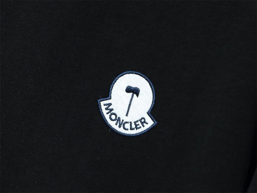 Moncler T-Shirt Without Collar 'Black' Banlieue91