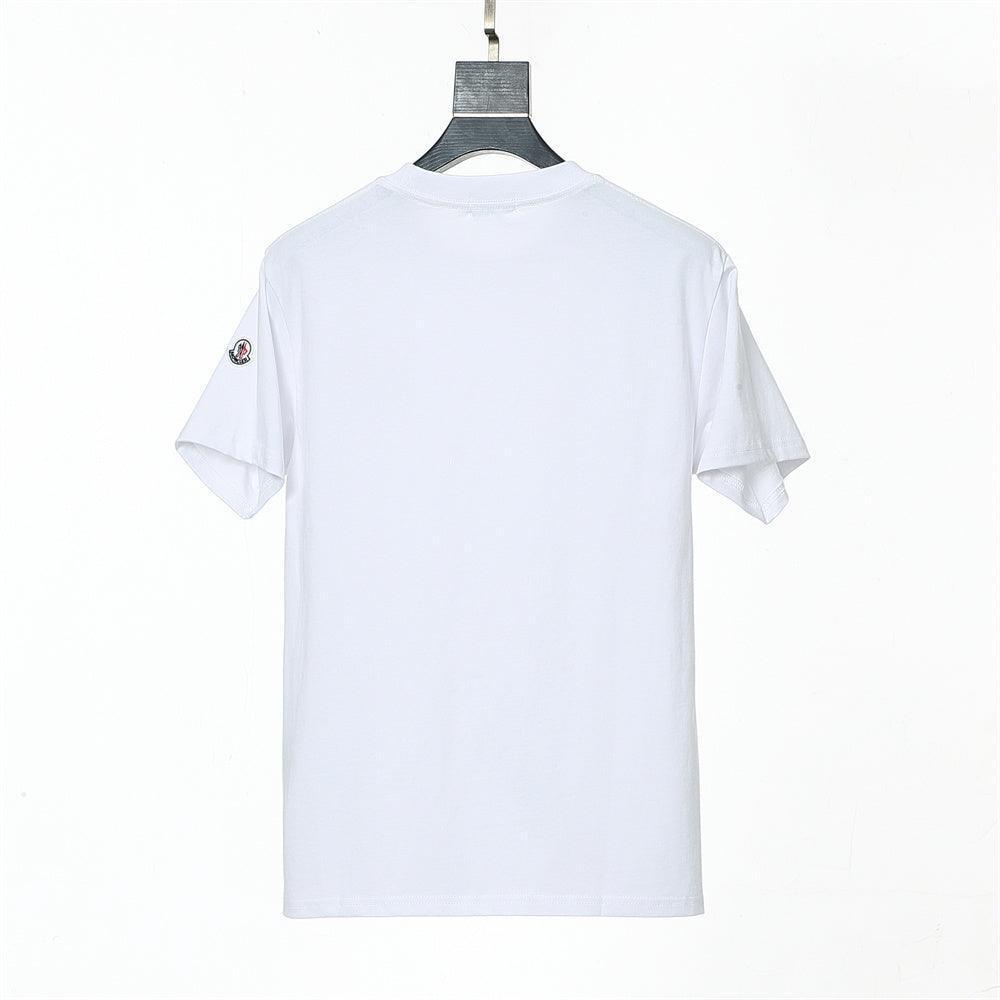 Moncler T-Shirt Without Collar 'White' Banlieue91