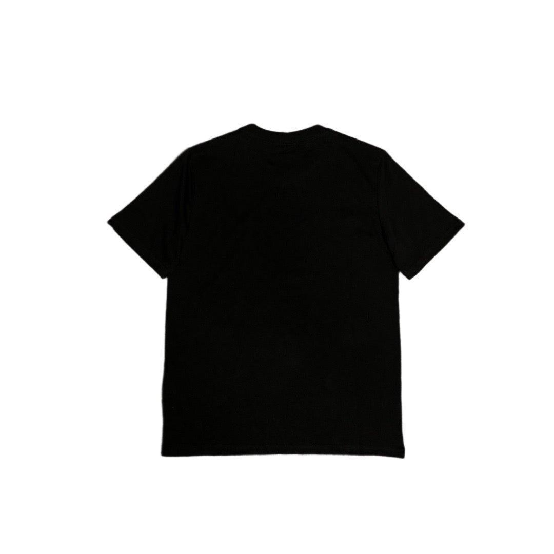 Bathing Ape Black T-Shirt without Collar Banlieue91