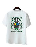 Loewe T-Shirt Without Collar 'White-Green' Banlieue91