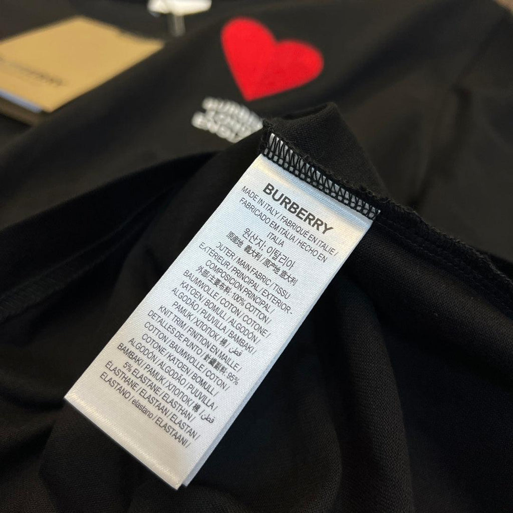 Burberry T-Shirt Without Collar 'Black' Banlieue91