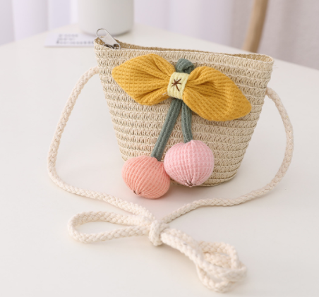 New Summer Children's Sun Protection Straw Hat Girls Pot Hat FLIPSTYLEZLLC