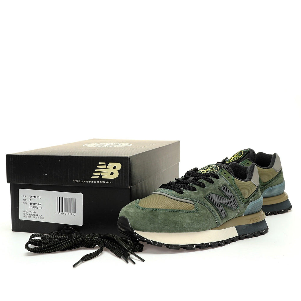 New Balance 574 Legacy Stone Island Dark Green Banlieue91