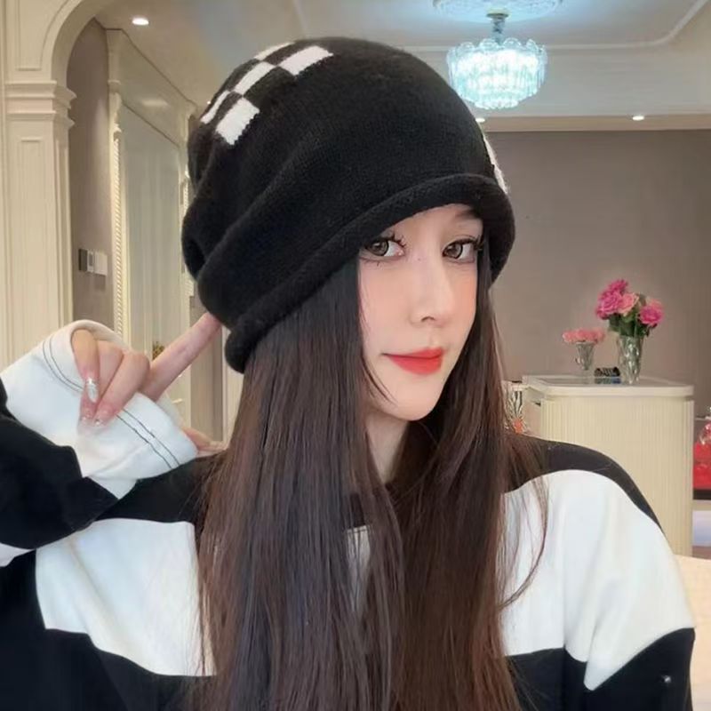 Women’s Wool Knitted Winter Hat — All-Match Knit Beanie FitiqueFit