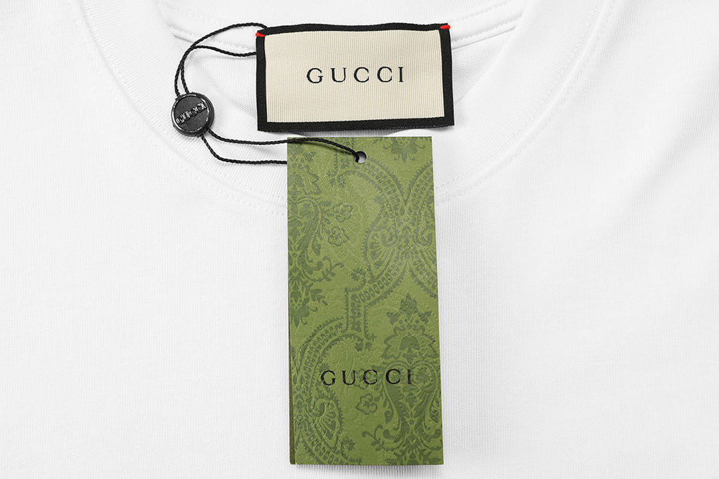 Gucci T-Shirt Without Collar 'White'