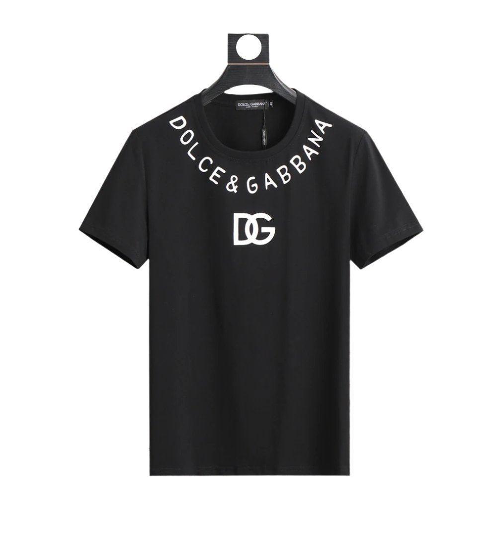 Dolce & Gabbana T-Shirt Without Collar 'Black & White' Banlieue91