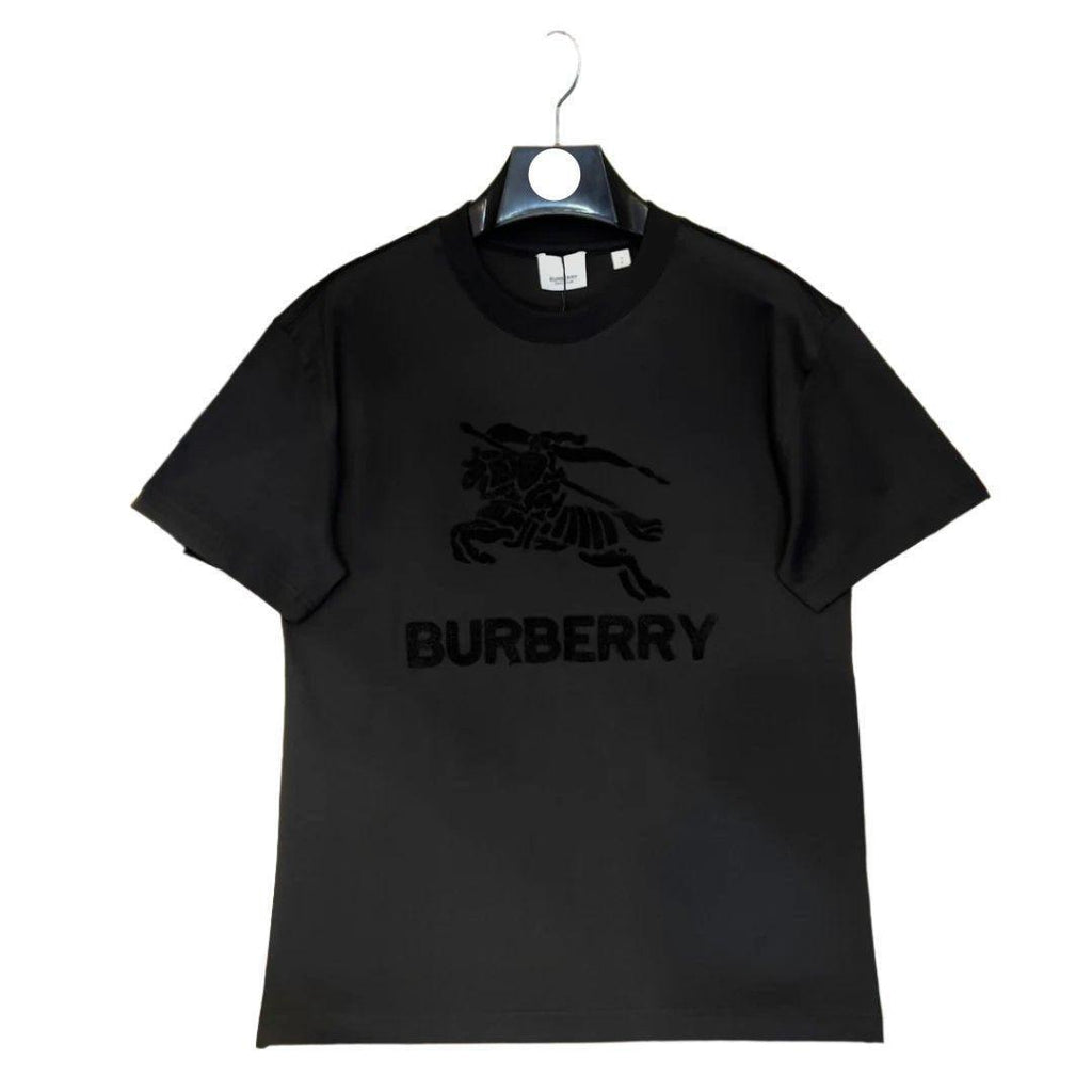Burberry T-Shirt Without Collar 'Black' Banlieue91