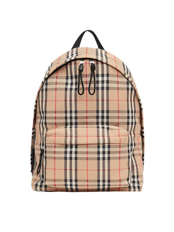 Burberry Vintage Check Nylon Backpack Banlieue91