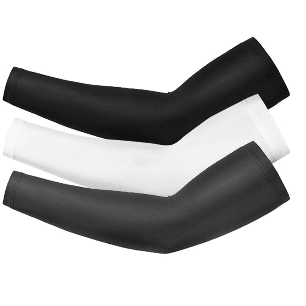2Pcs Unisex Cooling Arm Sleeves UV Protection Arm Sleeves Compression Cooling Men And Women Summer Cycling Driving Golf Running Cover Sports Running UV Sun Protection Outdoor Men Fishing Cycling Sleeves Hide Tattoos Arm Cover Stevvex