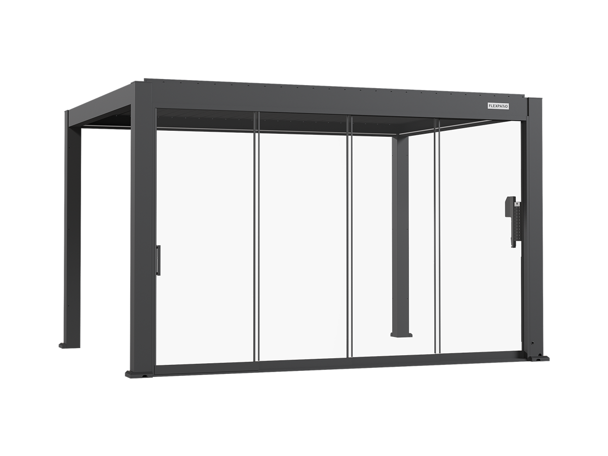 Glass Door – Square Handle FlexPatio