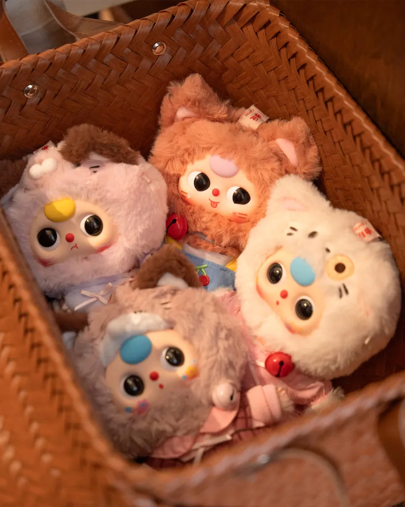 Baby Three Kitten Wardrobe Plush Series Blind Box Labubu Loot