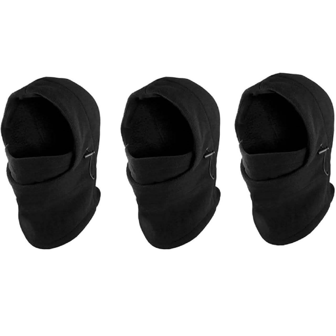 3-Pack: Unisex Fleece Balaclava Winter Hat Mask DailySale