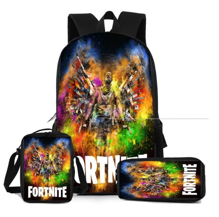 3 piece school Fornite Bags V.I.P Digital Presence