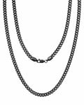 Black Cuban Link Chain (3.5mm) RTZN